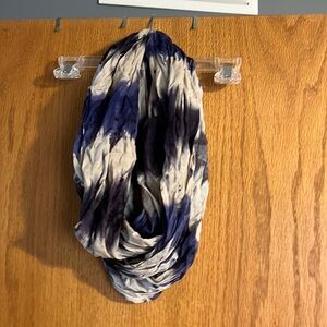 Blue, Navy, Light Gray Scarf